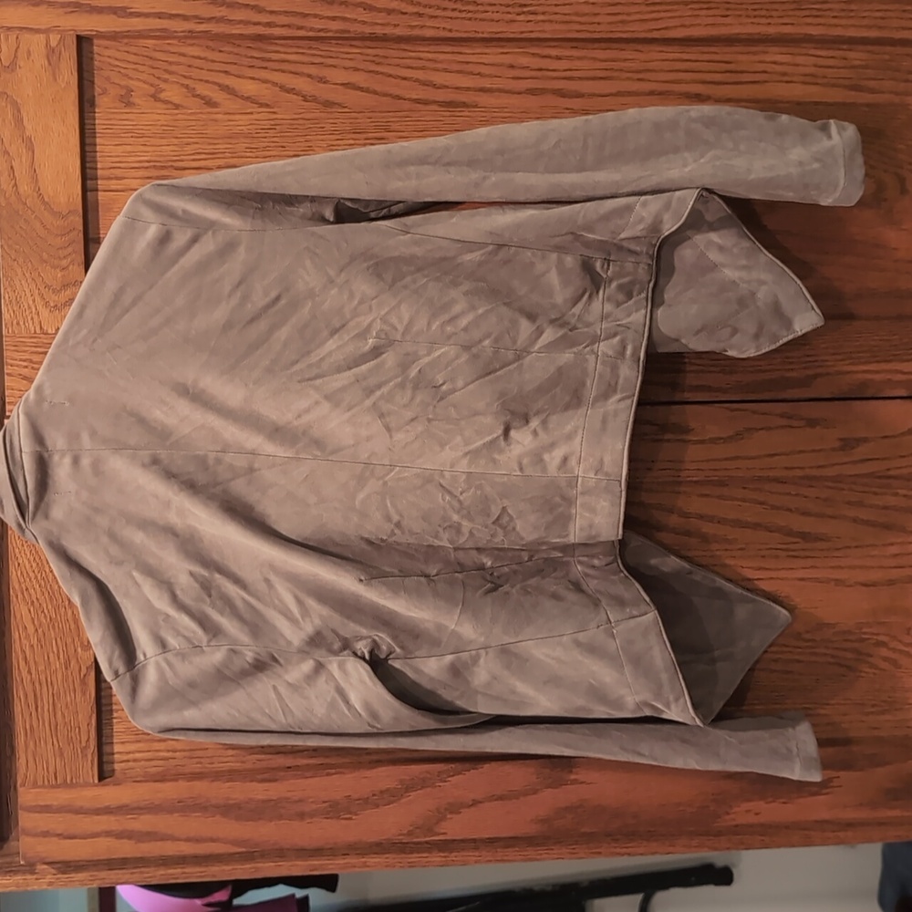 Grey Suede Jacket - image 2